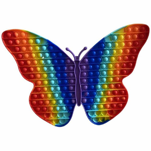 Pop It Rainbow Butterfly Jumbo XXL 40 cm - Pop It - Main image