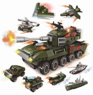 Qman QM-09 Amphibious Panzer 1803 8-in-1 Set - Building Set