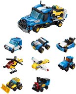 Qman City Tow Truck 1809 Complete 8-in-1 - Building Set