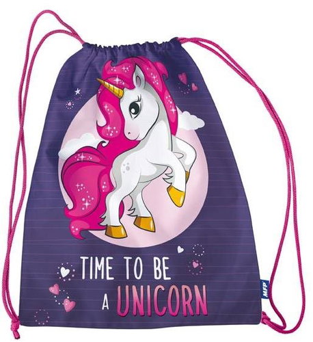 Slipper bag Unicorn 30x39cm - Drawstring Bag - Main image