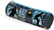 Cylindrical Snowboard Pencil Case - School Case