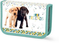 Pencil case 1P unfurnished Dog 2 chl. - Pencil Case