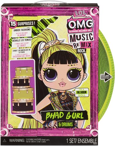LOL Surprise! OMG Remix Super Surprise Doll~ Metal Chick~ NEW! See