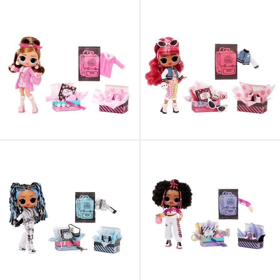 Different types deals of lol dolls