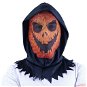 Maska tekvica – pumpkin oranžová textilná – halloween - Karnevalová maska