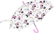 Detský dáždnik Minnie priehľadný vystreľovací - Detský dáždnik