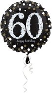 Balón fóliový 60 rokov - happy birthday - narodeniny - 43 cm - Balóny