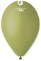 Balóniky 100 ks olivová zelená – pastelová – 26 cm - Balóny