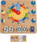 Lucy & Leo 184 Learning the Clock - Wooden Learning Board - Board Game