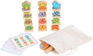 Lucy & Leo 198 Little Friends - Wooden Balancing Game with 33 pieces - Board Game