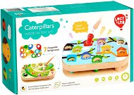 Board Game Lucy & Leo 261 Caterpillar Catching - Wooden Motor Board Game with Magnets - Stolní hra