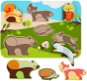 Lucy & Leo 225 Erdei állatkák - fa formaillesztő puzzle, 7 részes - Kirakós játék