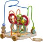 Lucy & Leo 159 Wooden Push and Pull Toy Bead Maze - Butterfly - Push and Pull Toy