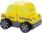 Motor Skill Toy CUBIKA 13159 Taxi Car - Wooden Puzzle 5 pieces - Motorická hračka