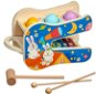 Lucy & Leo 250 Star Melodies - Holzspielset mit Xylophon und Hammer - Kinder-Xylofon 