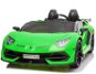 Elektromos autó gyerekeknek Lamborghini Aventador 12V, kétüléses - zöld - Dětské elektrické auto