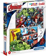 Puzzle 2x60 Avengers - Puzzle