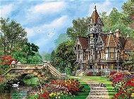 Jigsaw Puzzle 500 Old Waterway Cottage - High-Quality Collection - Puzzle
