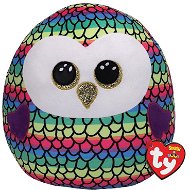 Ty Squish-a-Boos Owen, 30cm - Coloured Owl - Soft Toy