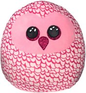 Ty Squish-a-Boos Pinky, 30 cm – ružová sova - Plyšová hračka