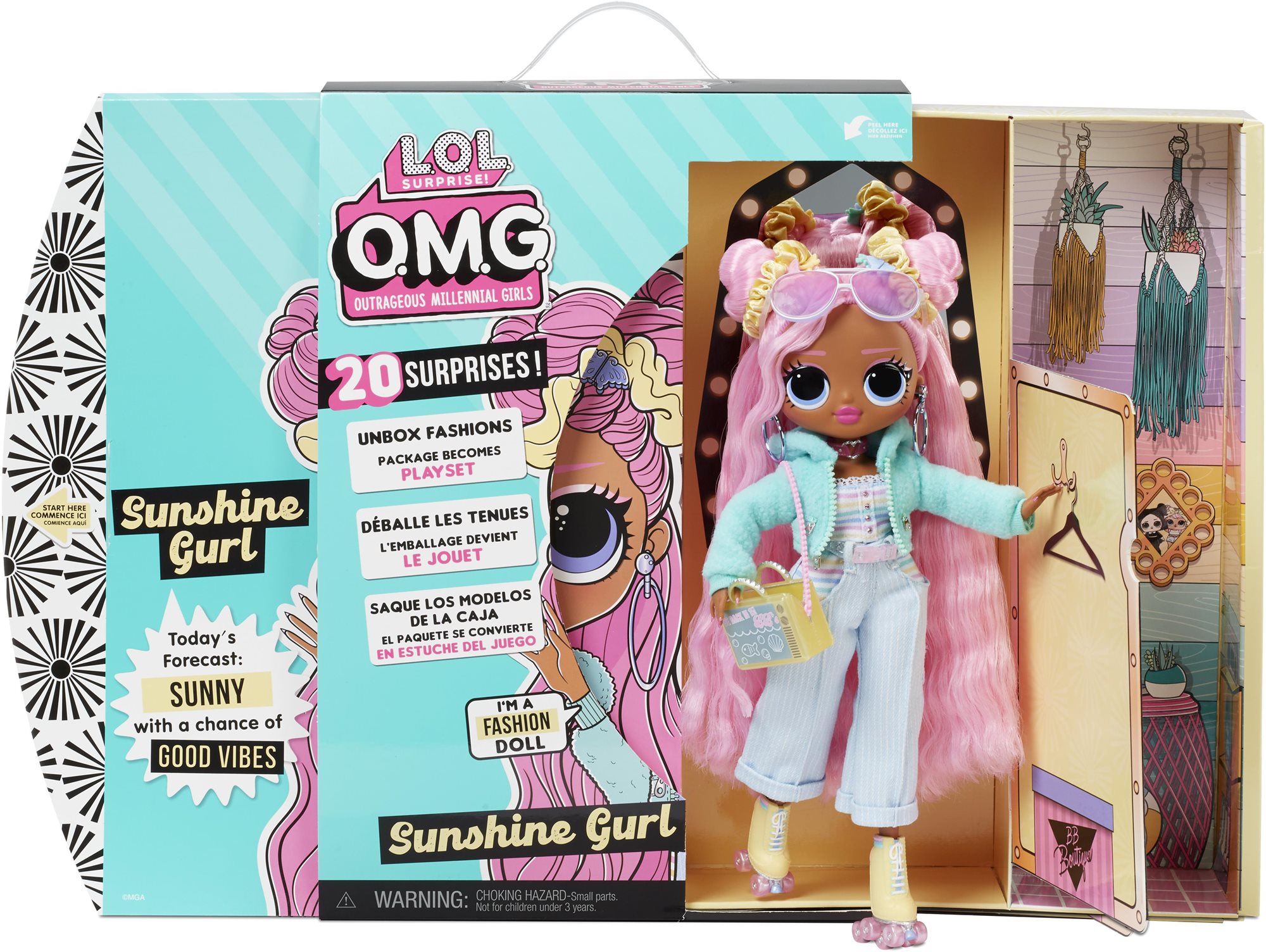 L.O.L. Surprise OMG Big Sis 4.5 Sunshine Doll Alza.cz