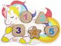 Little Tikes Wooden Critters Drevené puzzle s číslami – Jednorožec - Drevené puzzle