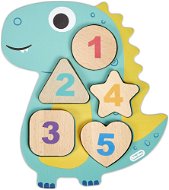 Little Tikes Wooden Critters - Holzpuzzle mit Zahlen - Dinosaurier - Holzpuzzle