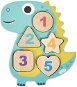 Little Tikes Wooden Critters Wooden Puzzle with Numbers - Dinosaur - Wooden Puzzle