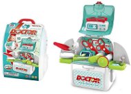 Arzt-Koffer für Kinder Ärzte-Set im Rucksack mit Zubehör 26,5x24x14,5cm - Doktorský kufřík pro děti
