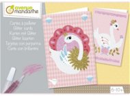 Avenue Mandarine Creative set Greeting card with glitter - Craft for Kids