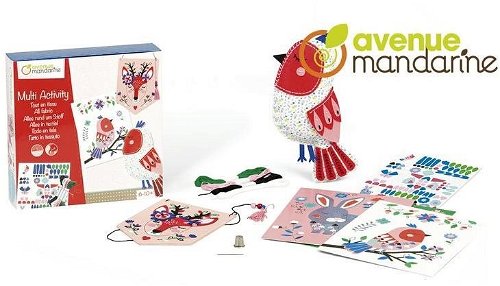 Avenue Mandarine Large creative box Kids sewing, embroidery and