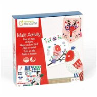 Avenue Mandarine Veľký kreatívny box Detské šitie, vyšívanie a nalepovanie - Šitie pre deti
