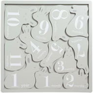 Pearhead Wooden Milestone Puzzle Bunnies - Wooden Puzzle