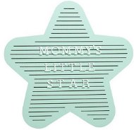 Pearhead Dřevěný letterboard hvězda - Frame