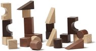 Kocky drevené, 21 ks, Neo - Drevené kocky