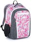 School Backpack Bagmaster BOSTON 21 A Blue/Pink/White - School Backpack