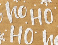Vianočný darčekový papier 1m/70,5 cm, HOHOHO - Darčekový baliaci papier