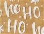 Vianočný darčekový papier 1m/70,5 cm, HOHOHO - Darčekový baliaci papier