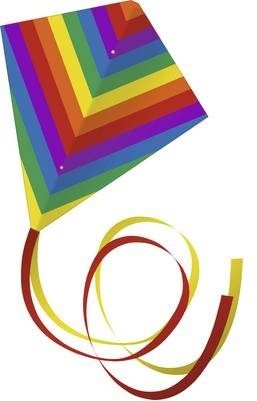 Günther - Duhový drak SPECTRO 65x80 cm - Létající drak - Hlavní obrázek