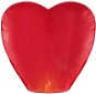 Lucky lantern - greeting - red heart - wedding / valentine - Chinese Lantern