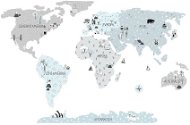 Kopko samolepky na stenu mapa sveta – colors - Samolepiaca dekorácia