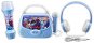 Globix Set Frozen II - sluchátka, svítilna, karaoke box - Dětský hudební set
