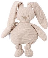 Nattou Hračka pletená bavlnená zajačik Lapidou cuddly beige 36 cm - Plyšová hračka