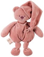 Nattou Teddy Bear Toy Lapidou 100% Recycled Old Pink 36cm - Soft Toy