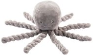 Nattou First Toy for Babies Octopus PIU PIU Lapidou Grey 0m + - Soft Toy