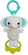 Bright Starts Toy with Melody on C Ring Tug Tunes Elephant 0 m+ - Pushchair Toy