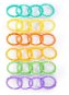 Baby Teether Bright Starts Teether - C-rings, 24 pcs, 0 m+ - Kousátko