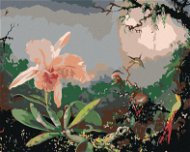 Maľovanie podľa čísel - Príroda v podvečer, 100 x 80 cm, napnuté plátno na ráme - Maľovanie podľa čísel
