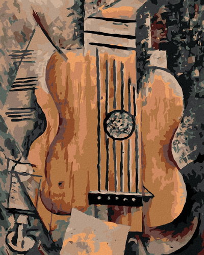 Painting by Numbers - Musical, 80x100 cm, off canvas on frame - Painting by Numbers - Main image