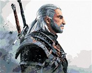 Painting by numbers - The Witcher, 100x80 cm, without frame and without switching off the canvas - Painting by Numbers